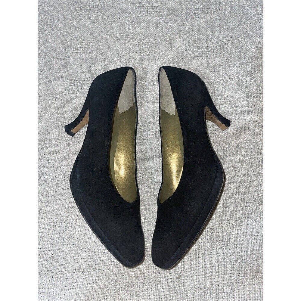 Sesto Meucci Women’s Dress Shoes Size 6.5 M Black Leather Business Formal City